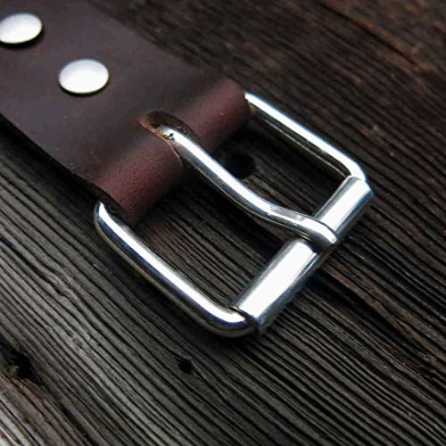 Sterling Silver Belt Buckle - 1 3/8" 35mm Solid Sterling Silver Buckle - www.thesterlingbuckle.com