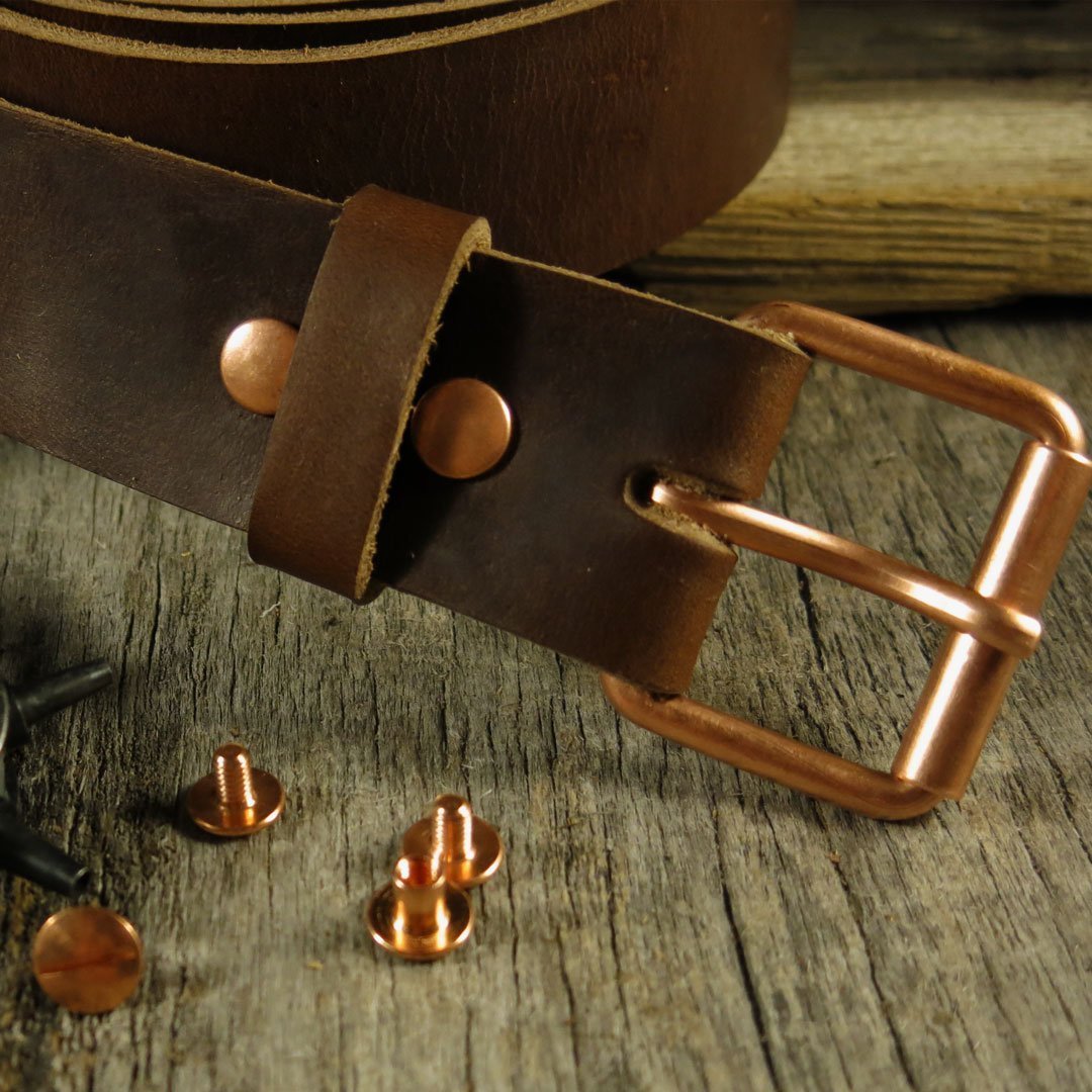 Belt Build Kit - Copper Buckle