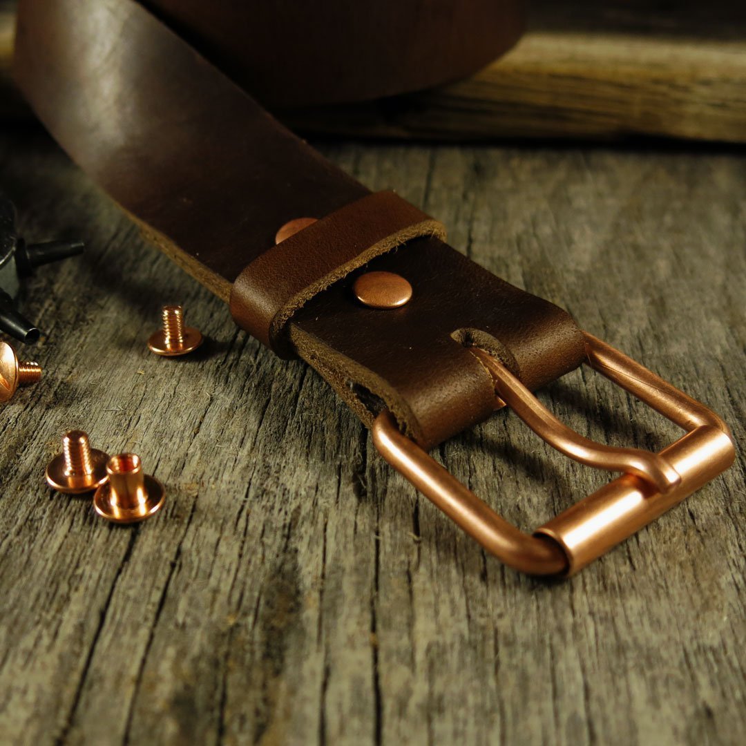 Belt Build Kit - Copper Buckle