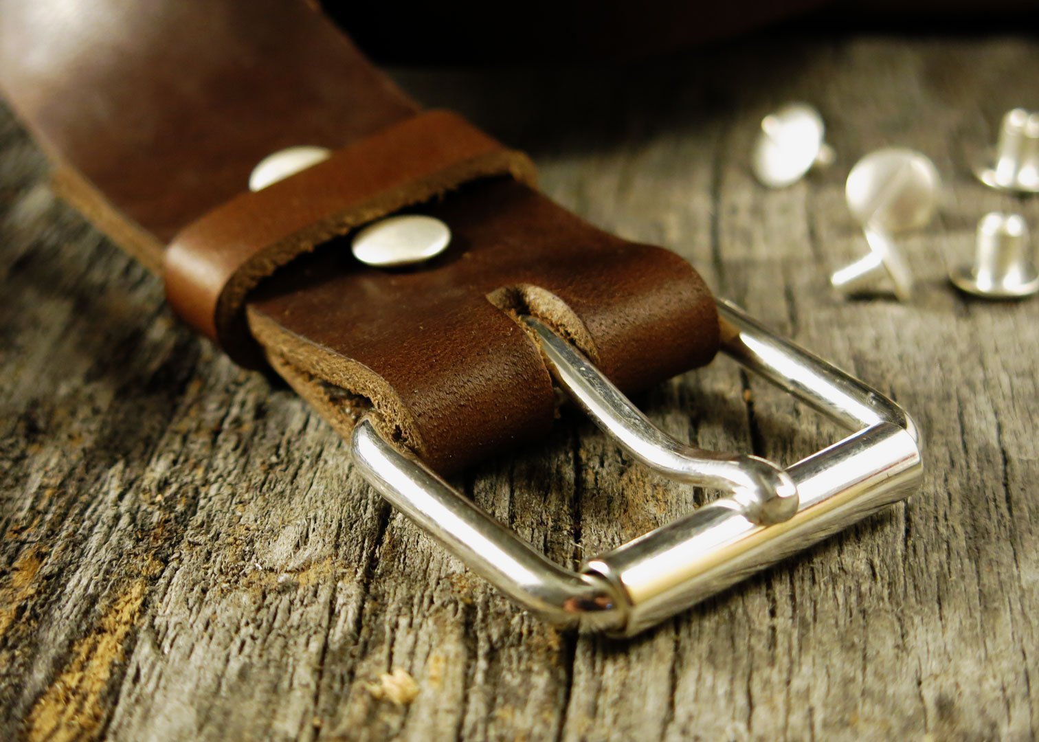 Leather Buckle Belt Kit 1 1/2 / Yes