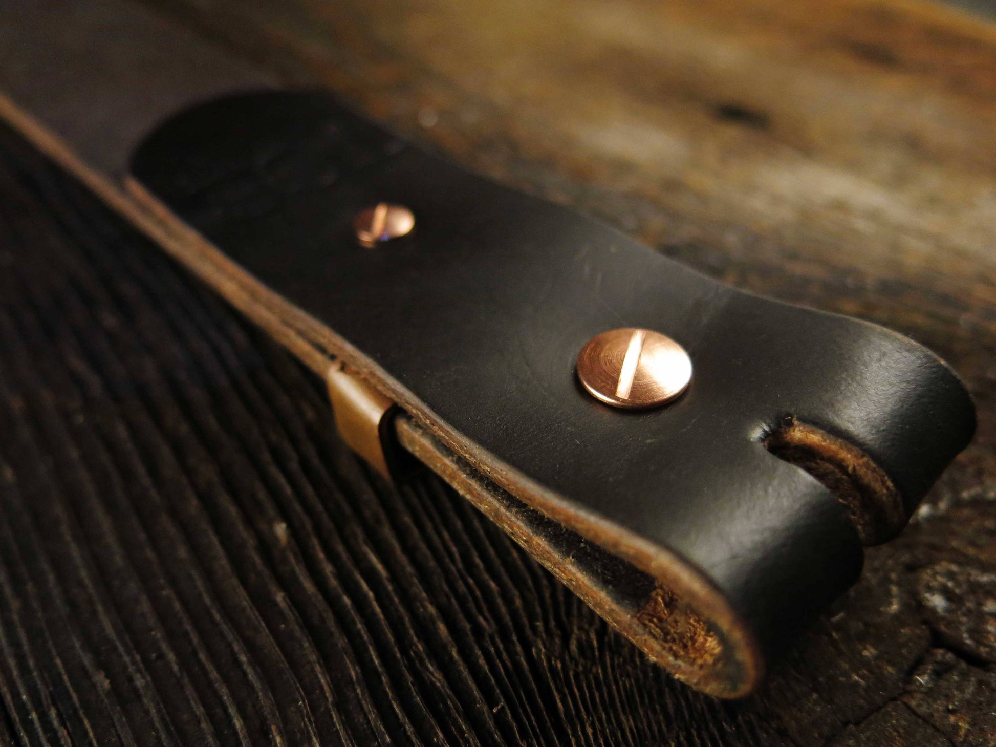 Copper Chicago Screws for Leather