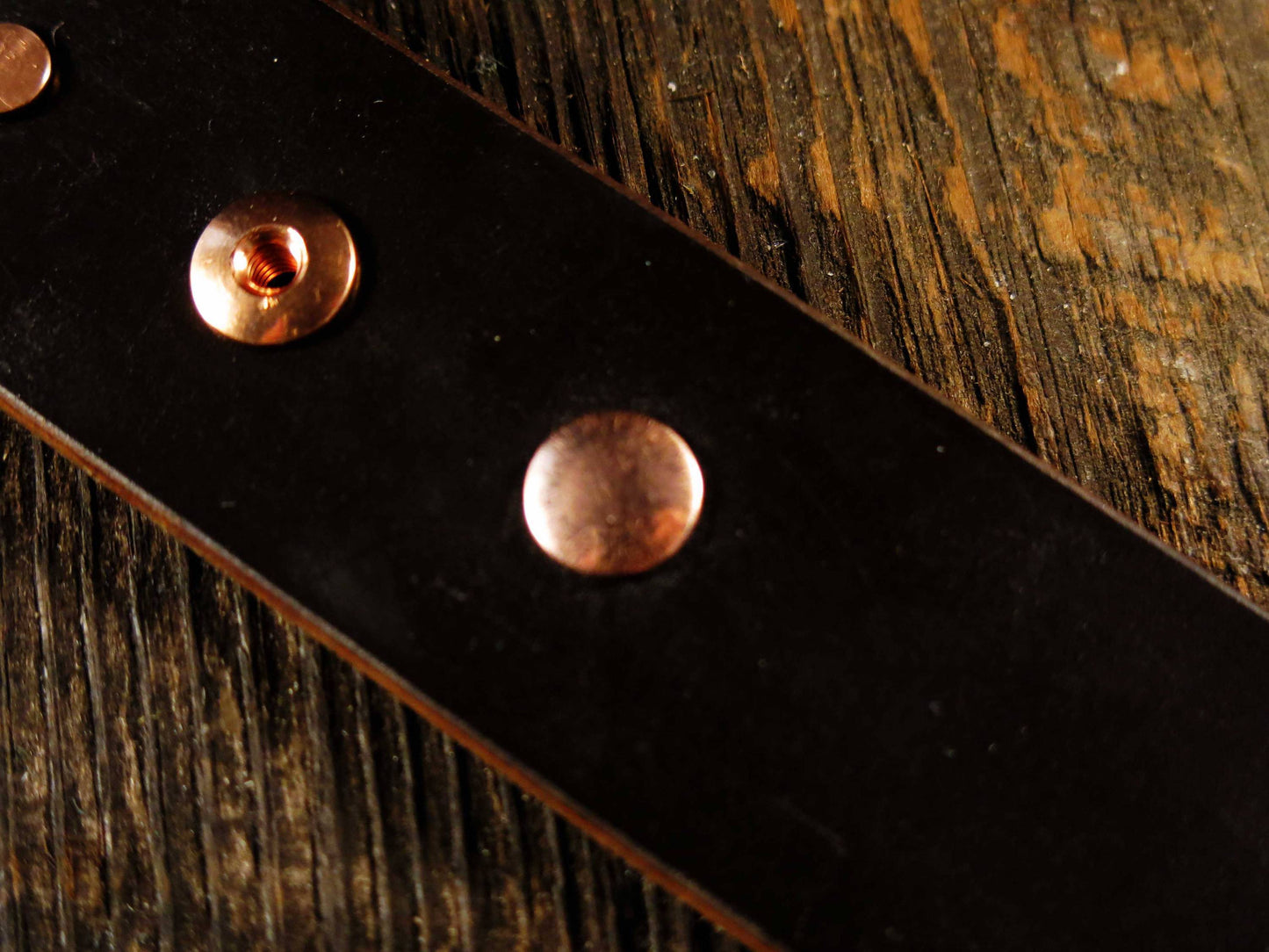 Copper Chicago Screws for Leather