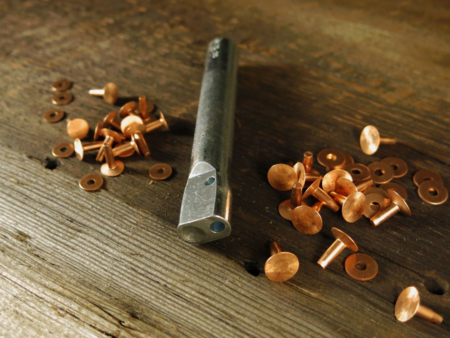 Copper Rivets and Burrs for Leather – TheSterlingBuckle