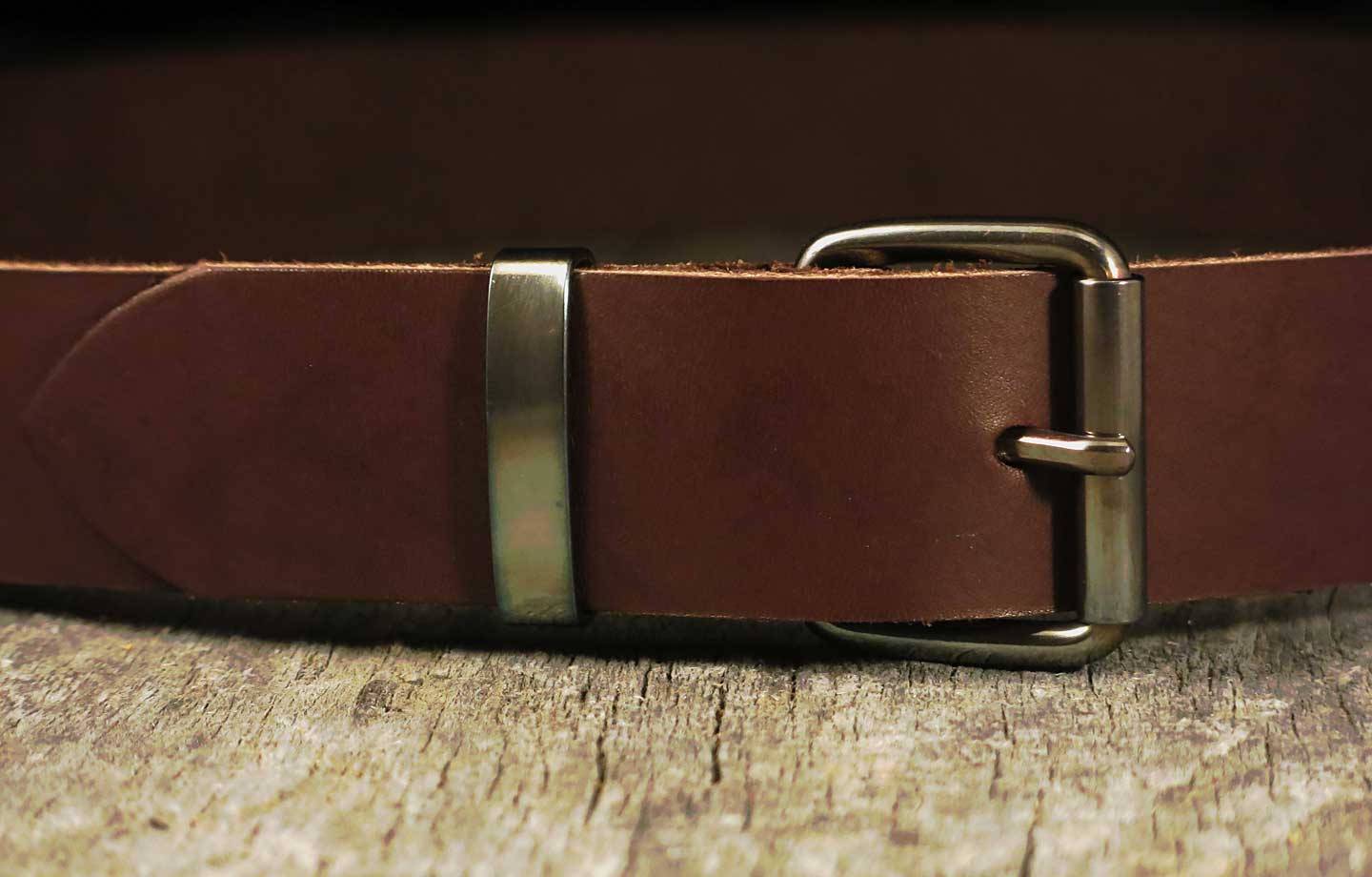 Dark Copper Belt Buckle Set