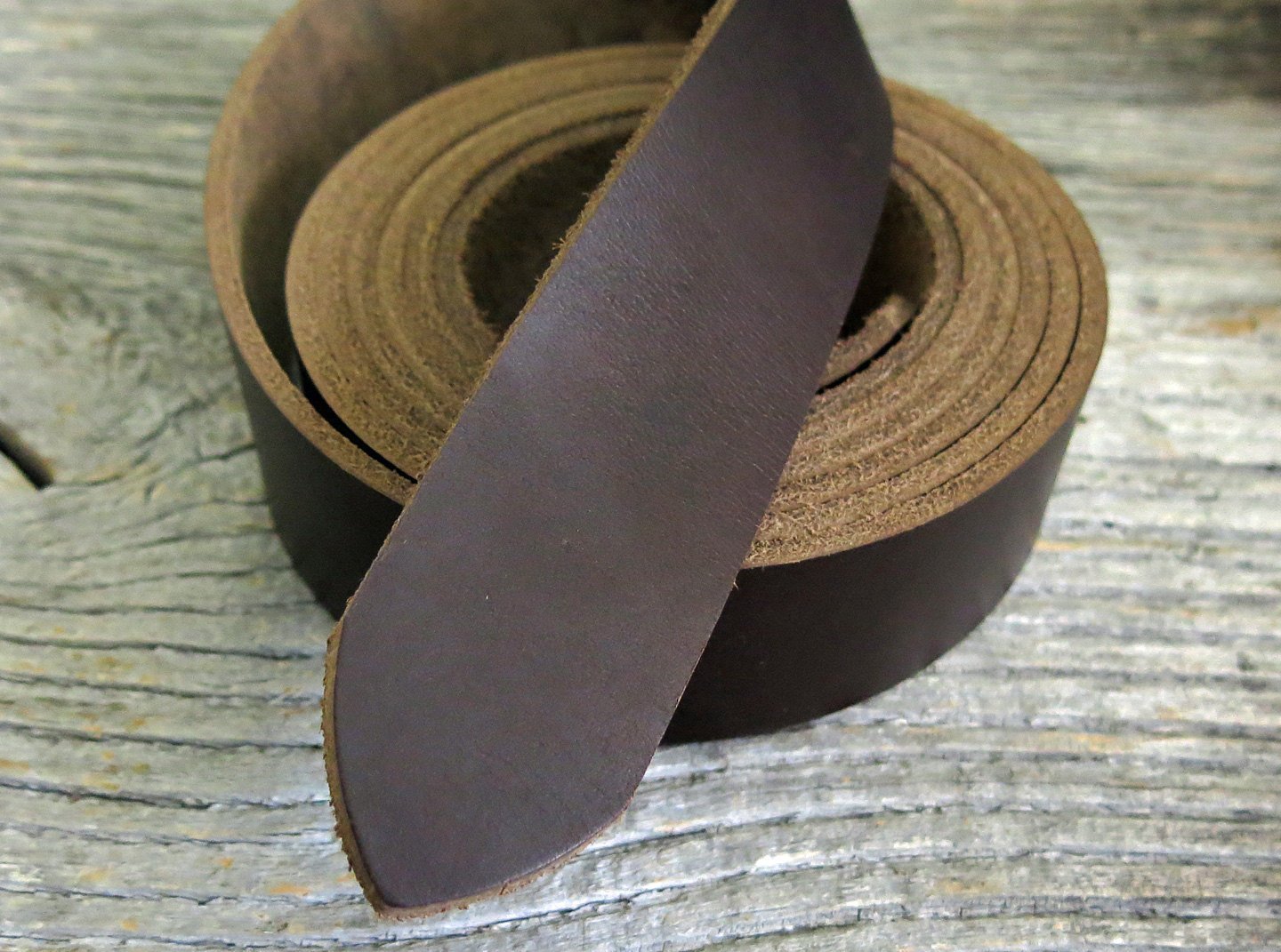 Horween Chromexcel Leather | Dark Brown Belt for Leather Belt