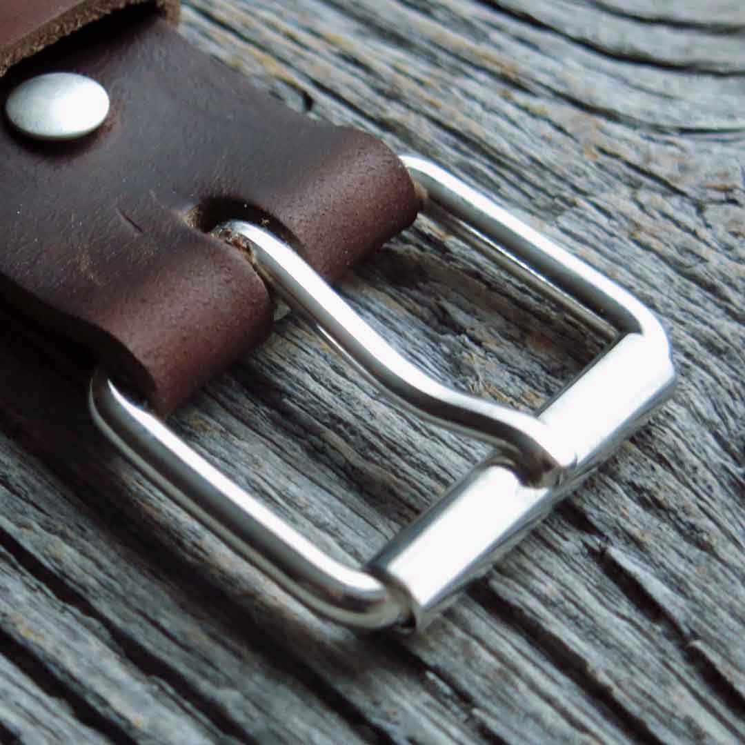 1 1/2” Silver Buckle