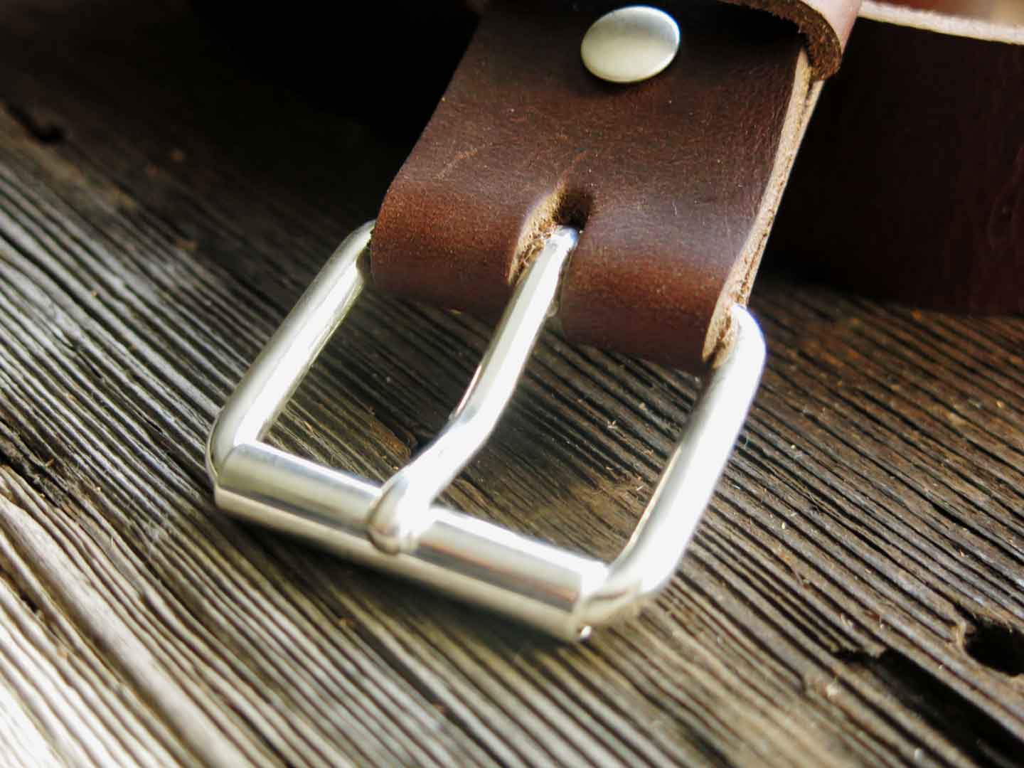 1.5" Silver Buckle