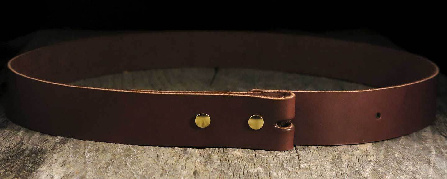 Veg Tan Leather Belt